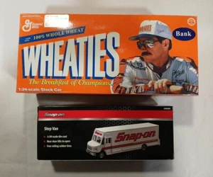 New Snap-on-Tools Diecast Replica Step Van, Wheaties Dale Earnheart And Xtras. - Picture 1 of 4