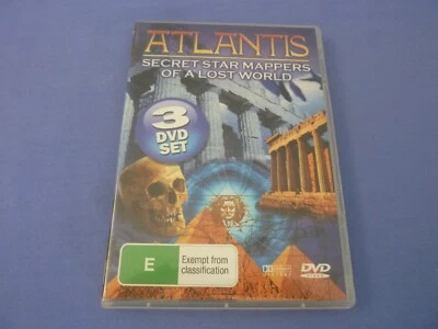 Atlantis Secret Star Mappers Of A Lost World DVD 3 Disc Set R0 - image 1 of 4