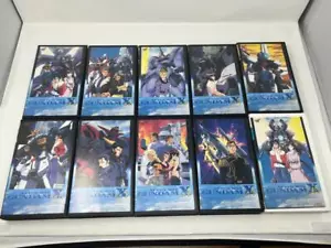 AFTER WAR GUNDAM X COMPLETE SERIES VHS LOT! VOL 1, 2, 3, 4, 5, 6, 7, 8, 9, 10 - Picture 1 of 6