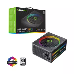 GameMax 1300W Modular 80 Plus Platinum ATX3.0 PCIe 5.0 Power Supply - Picture 1 of 6