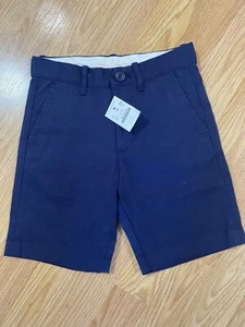 😊NWT BOY'S CREWCUTS EVERYDAY Stretch BlueBermuda shorts size 6 - Picture 1 of 10