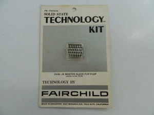New 1970's Fairchild Kit PN FTKT076 Dual JK Master/Slave Flip-Flop - Picture 1 of 4