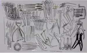 Craniotomy Set 133 PCs For Neuro Surgery Instruments with( sterlizing box) - Picture 1 of 3