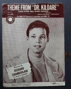 1961-62 Dr. Kildaire Richard Chamberlain TV Show Titelsong Noten MGM NBC -- - Bild 1 von 1