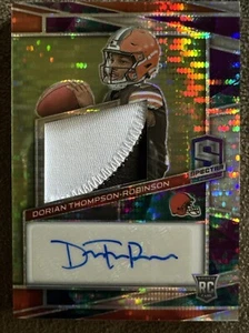 2023 Spectra Dorian Thompson Robinson Celestial 2 color patch Autograph 45/75 - Picture 1 of 3