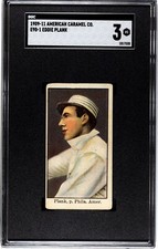 Eddie Plank 1909-11 American Caramel Co. E90-1 SGC 3 PHILADELPHIA ATHLETICS