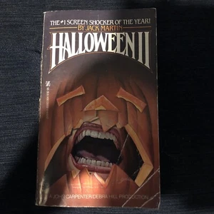 Halloween II 2 Jack Martin PB 1981 RARE Out of Print Horror Zebra Books - Bild 1 von 1