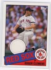 2020 Topps Series 1 Roger Clemens 1985 35th Anniversary Relic Card !!!