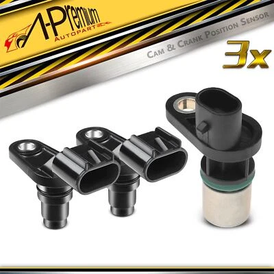 A-Premium 2pcs Camshaft & Crankshaft Position Sensor for Chevrolet HHR 2006 2.2L - Image 1 of 4