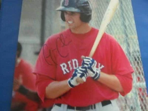 Garin Cecchini Boston Red Sox Signed 8x10 Photo COA 2 - Picture 1 of 1