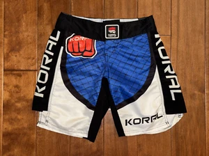 Vintage Koral Fight Shorts Mens Small US 32 MMA Martial Arts Jiu Jitsu Grappling - Picture 1 of 10