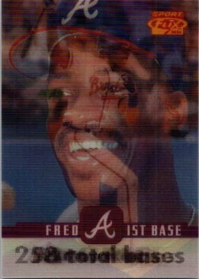 1996 Sportflix #36 Fred McGriff NM-MNT - Image 1 of 2