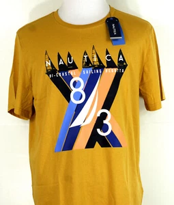 Nautica T-Shirt Graphic on front Crew Neck Short Sleeve all size - Picture 1 of 194