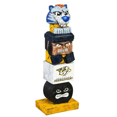 Nashville Predators NHL Hockey Team Mascot Tiki Statue / Totem Pole Garden BNIB Cover
