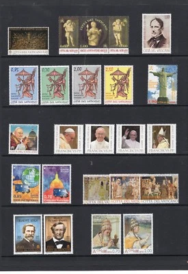 VATICAN CITY 2013 NH COMPLETE Year Set Scott 1516-50 - Free USA Shipping - Image 1 of 3