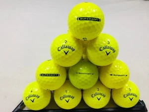 50 CALLAWAY SUPERSOFT YELLOW GOLF BALLS IN MINT/A GRADE CONDITION - Picture 1 of 1