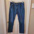 Levi's Jeans Mens Sz 36x32 511 Straight Blue Medium wash #628