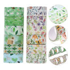  12 Pcs Scrapbooking Washi Tape Floral Gift Packaging Decoration Paper Account