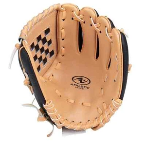 Athletic Works 9 Zoll Jugend Teeball Handschuh, braun/schwarz, Kunstleder - Bild 1 von 4