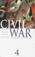 Civil War #4A McNiven VF 8.0 2006 Stock Image