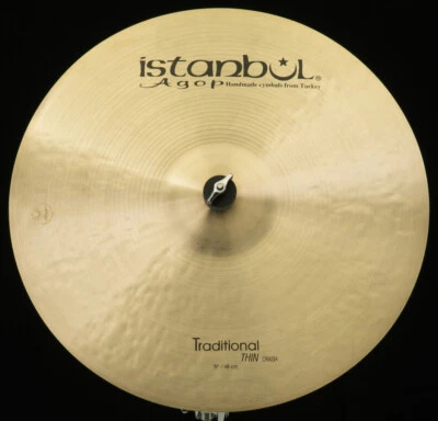 Istanbul Agop 19" tradicional Thin Crash Foto 1 de 3