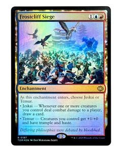 MTG | Frostcliff Siege | Tarkir: Dragonstorm | Foil | NM | EN - Bild 1 von 1
