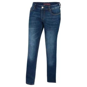 NEW SEGURA VERTIGO BLUE FADED WOMENS MOTORCYCLE JEANS WAS $279.95 - Picture 1 of 6