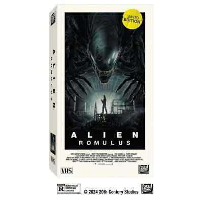 Alien Romulus VHS Limited Edition 2024 Retro Aliens Sci-fi With Malko Protector - Image 1 of 2