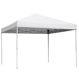 Pop Up Canopy Tent Pre-Assembled Lightweight Adjustable Height White 10 x 10 FT  - Picture 1 of 12
