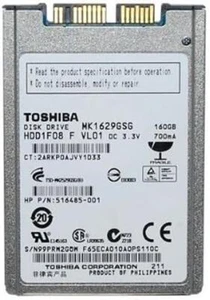 Toshiba MK1629GSG 160GB SATA 1.8" 5400RPM - Picture 1 of 2
