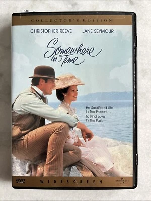 Somewhere in Time (DVD, 1980) Christopher Reeve, Jane Seymour, Rare, OOP - Image 1 of 3