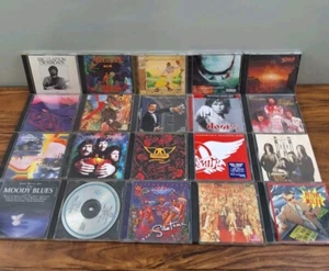 Classic Rock CD'S LOT 20 CDs 70s 80s 90's Metal, Grunge Rock And More See Photos - Picture 1 of 8
