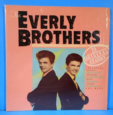 THE EVERLY BROTHERS 24 ORIGINAL CLASSICS 2XLP '84 SHRINK GREAT COND! VG+/VG++!!A Foto 1 de 4