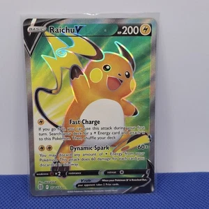 Raichu V 158/172 - Brilliant Stars - Full Art Ultra Rare - Pokemon TCG Card M NM - Picture 1 of 2