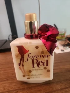 BATH & BODY WORKS FOREVER LOZIONE CORPO ROSSA CREMA MANI POMPA IDRATANTE 10 OZ - Foto 1 di 5