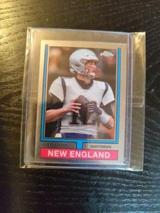 2024 Topps Chrome Tom Brady 1974 Throwback #74TF-16 New England Patriots - Bild 1 von 5