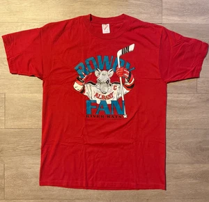 Albany River Rats Vintage Rowdy Fan AHL Hockey Shirt 1994 L New Jersey Devils - Bild 1 von 2