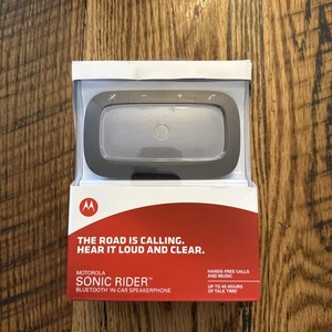 Motorola Mobile Sonic Rider Hands-Free Calls & Music Bluetooth Wireless - NIB - Picture 1 of 6