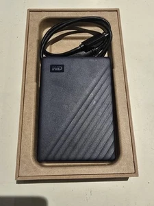 WD My Passport for Mac 2TB USB 3.2 Portable Hard Drive ( Also Works For Windows) - Picture 1 of 3