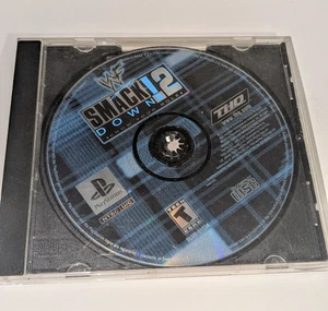WWF Smack Down! 2 Know Your Role PS1 Sony Playstation DISC ONLY - Picture 1 of 3