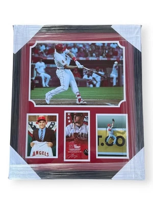 Mike Trout Signed Autographed All-Star Game Photo Angels Custom Framed COA - Image 1 of 3
