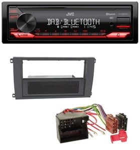 JVC Bluetooth USB DAB MP3 Autoradio für Porsche Cayenne (2007-2010) - Bild 1 von 7