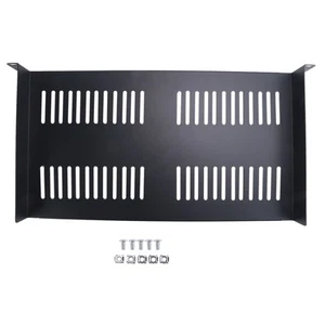 1U Server Rack Mount Shelf Vented Cantilever Tray for 19Inch  Equipment8443 - Afbeelding 1 van 8