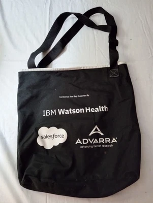 Bolso de Mano DIAGLOBAL ORG Conferencia IBM Watson Health Salesforce Advarra 15"x14" Foto 1 de 4