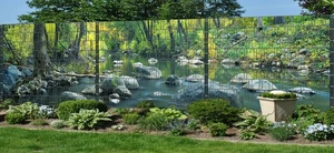 River Panorama XXL Printed Protection Strips for Fence - Picture 1 of 4