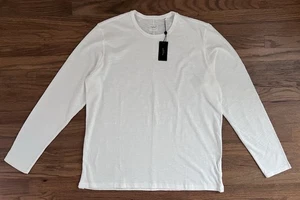 maglietta girocollo classica manica lunga uomo rag & bone X-Large nuova $145 - Foto 1 di 8