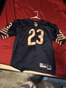 Vtg. Y2k Reebok Devin Hester Chicago Bears Jersey #23 Blue Home Mens Sz L NFL - Picture 1 of 3