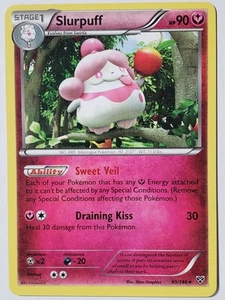 EXCLUSIVA Tarjeta Pokémon Base Slurpuff 95/146 LP - Variante No Holo XY - Imagen 1 de 4