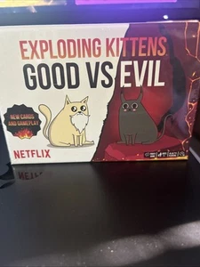 Exploding Kittens : Good Vs Evil ~ sealed box party game based on Netflix series - Picture 1 of 2
