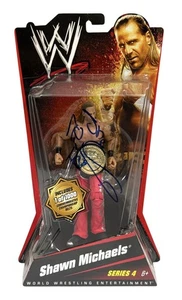 WWE SHAWN MICHAELS 1 OF 1000 SIGNED CHASE GOLD BELT SERIES 4 WITH JSA COA RARE - Picture 1 of 6